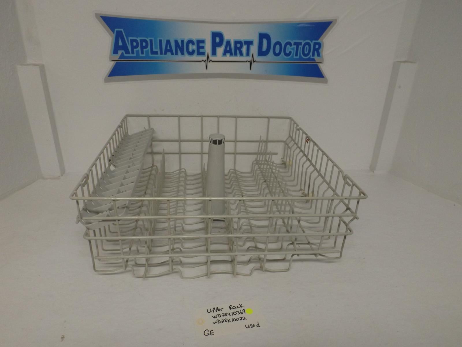 GE Dishwasher WD28X10369 WD28X10022 Upper Rack Used GE Dishwasher WD28X10369 WD28X10022 Upper Rack Used